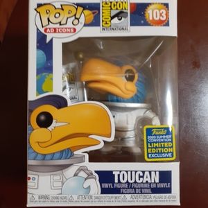 Comic Con 2020 exclusive #103 Toucan Funko Pop
